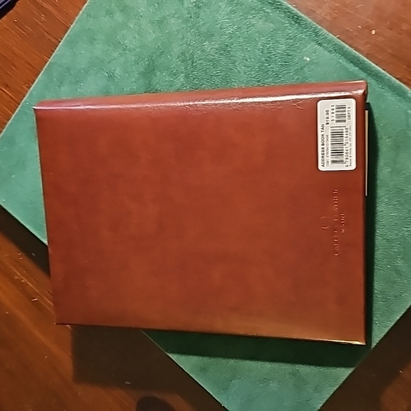 Vintage Leather Address Book - Picture 2 of 7